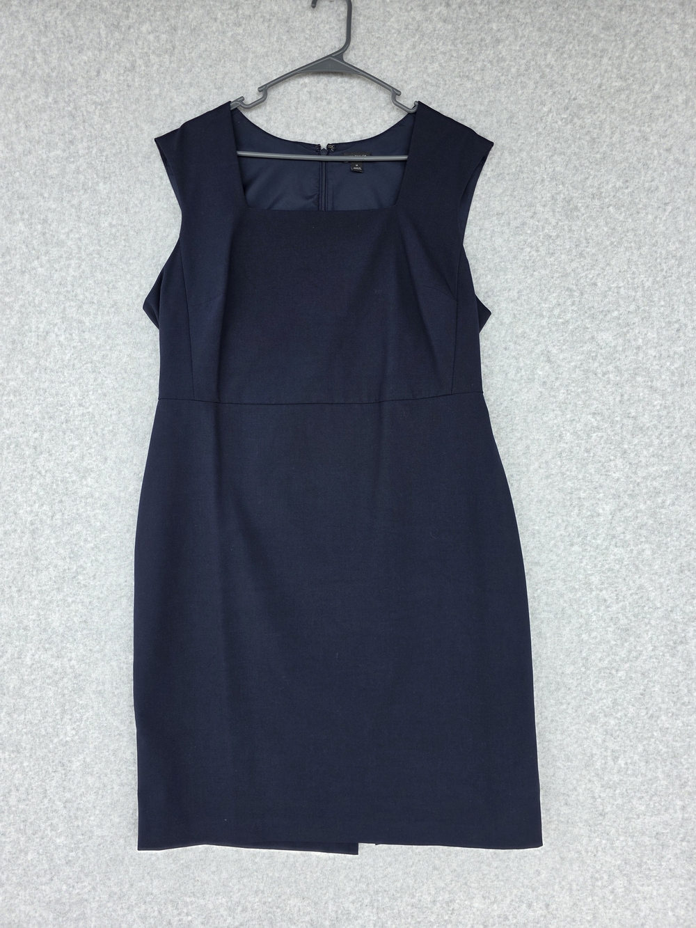 Ann Taylor Navy Square-Neck Dress Size 14
